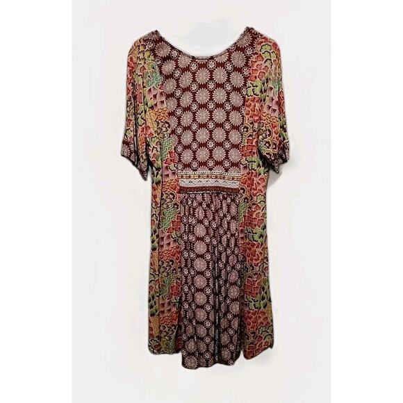 IVY JANE Chiffon Summer Dress or Beach Cover-up Women's Size Large Lightweight - Picture 2 of 7